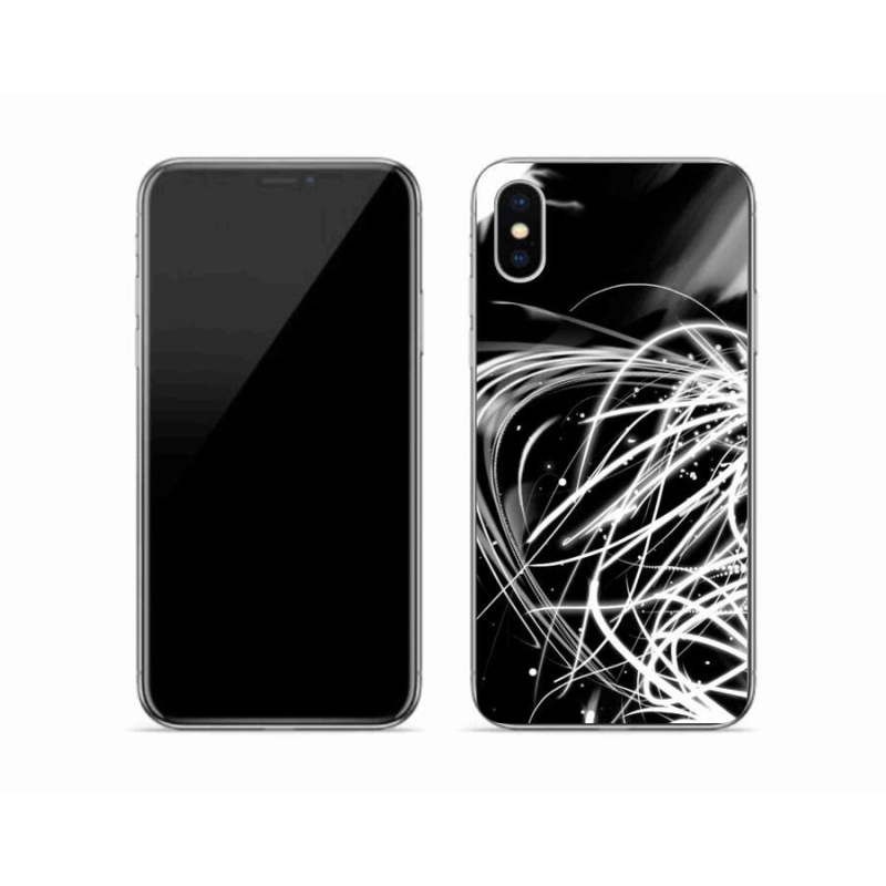 Zselés borítás mmCase iPhone X készülékhez - absztrakt 2