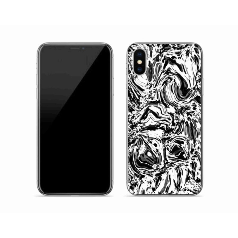 Gél borítás mmCase iPhone X készülékhez - absztrakt 4