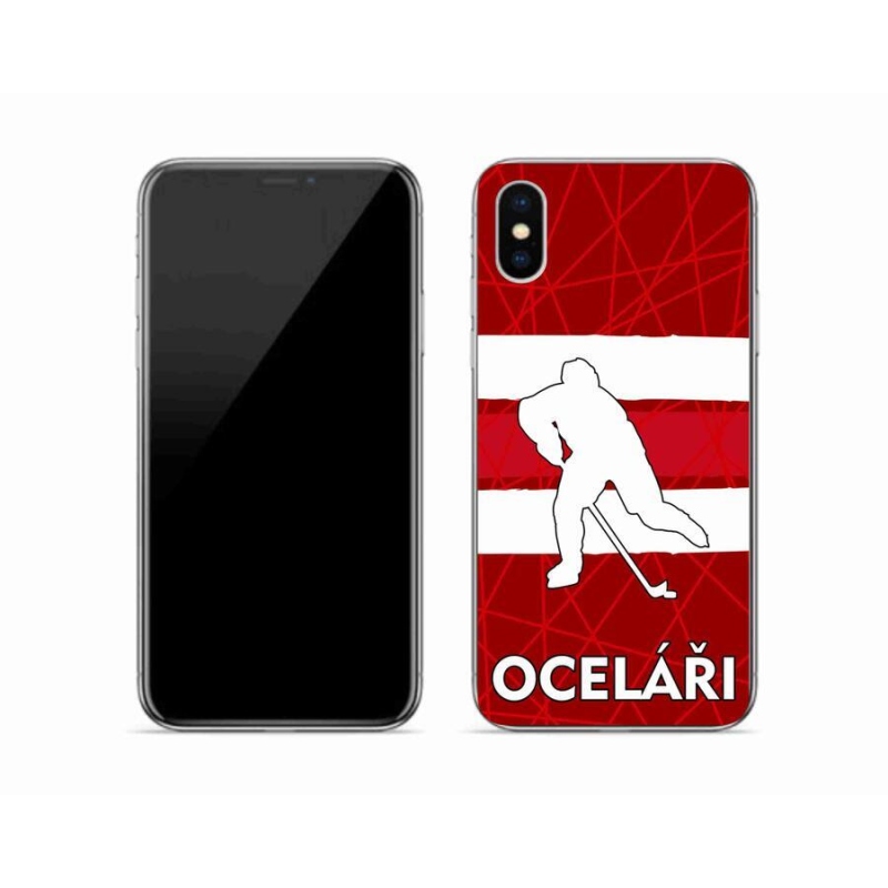 Zselés borítás mmCase iPhone X készülékhez - Acélszín