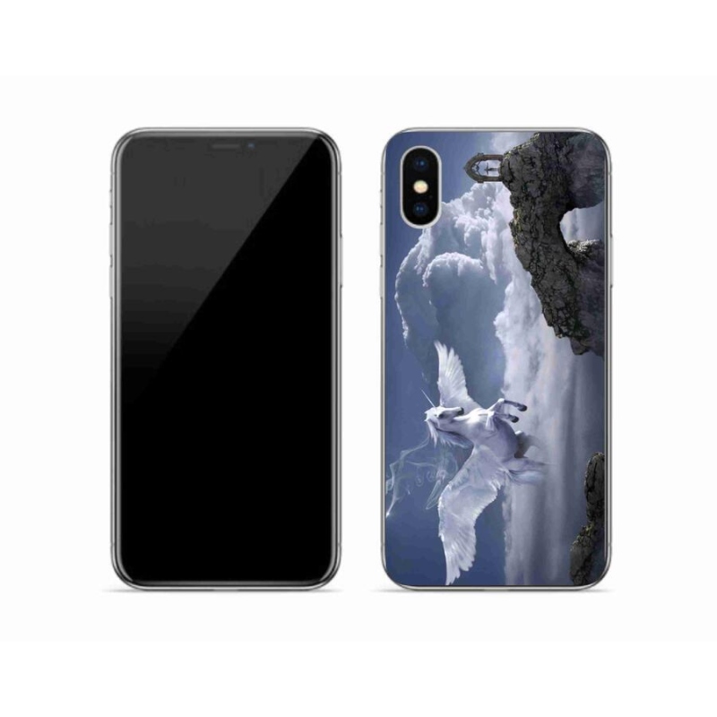 Gél borítás mmCase iPhone X készülékhez - pegazus