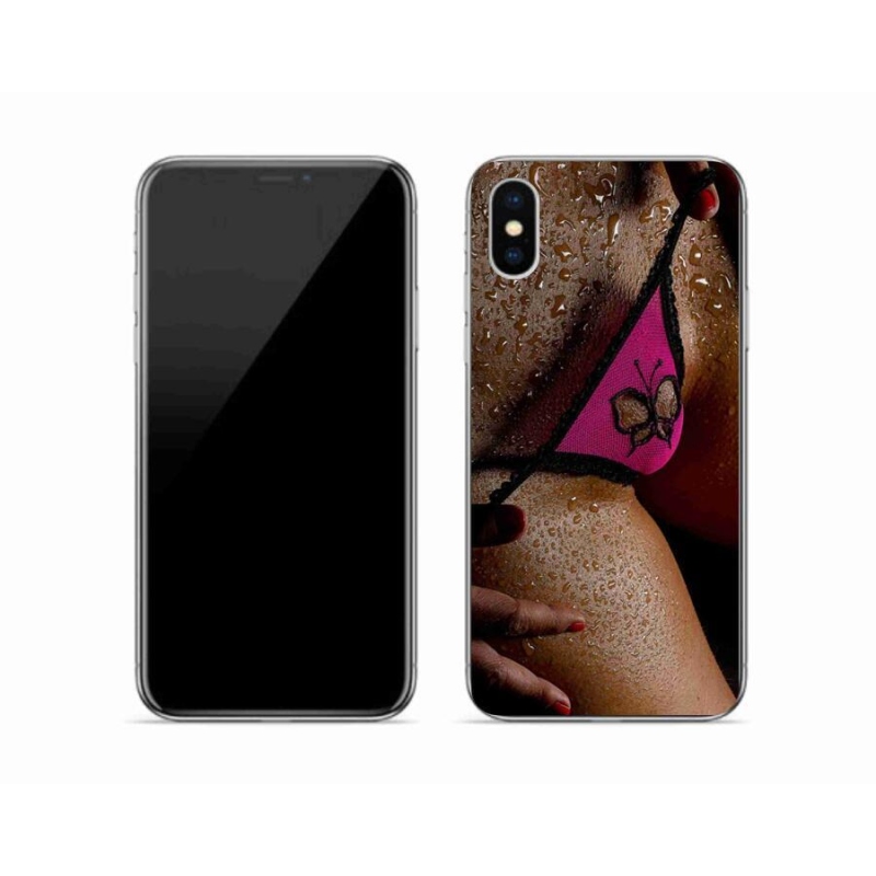 Gél borítás mmCase iPhone X készülékhez - szexi nő