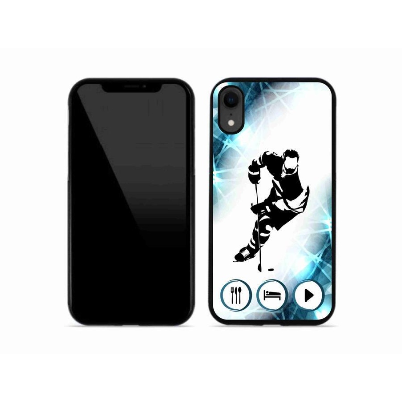 Zselés borítás mmCase iPhone XR készülékhez - jégkorong 1