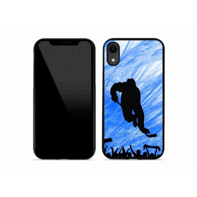 Gél borítás mmCase iPhone XR készülékhez - hokijátékos