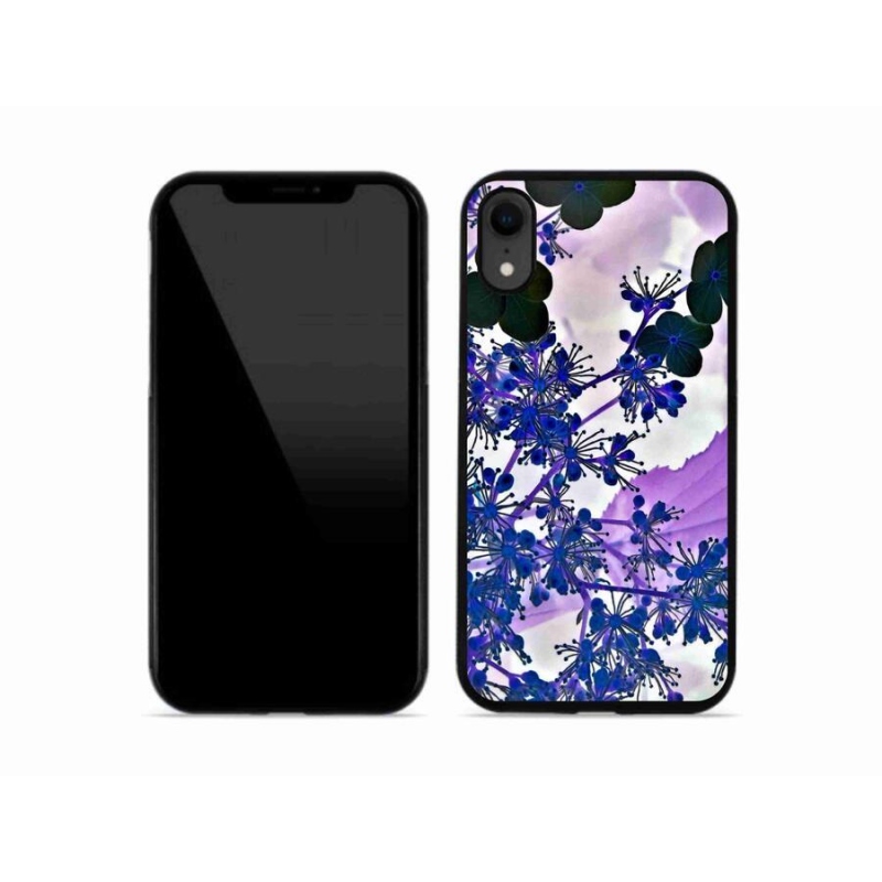 Zselés borítás mmCase iPhone XR készülékhez - hortenzia virág