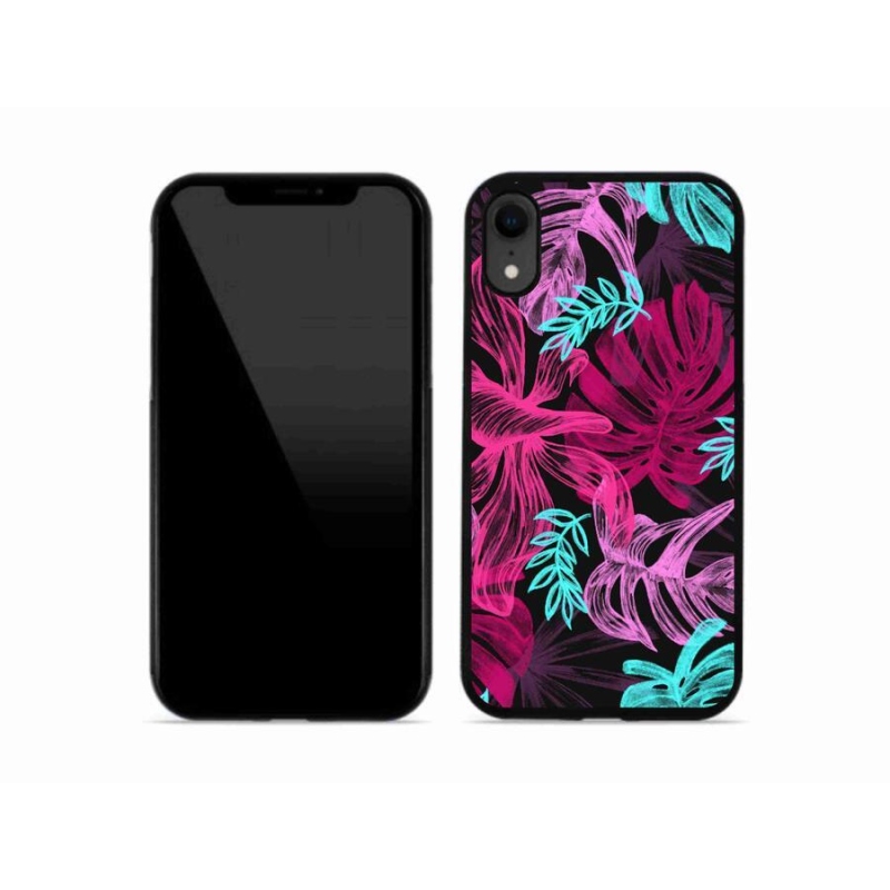 Gél borítás mmCase iPhone XR készülékhez - virágok 1