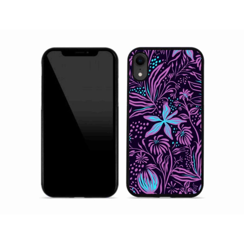 Gél borítás mmCase iPhone XR készülékhez - virágok 2