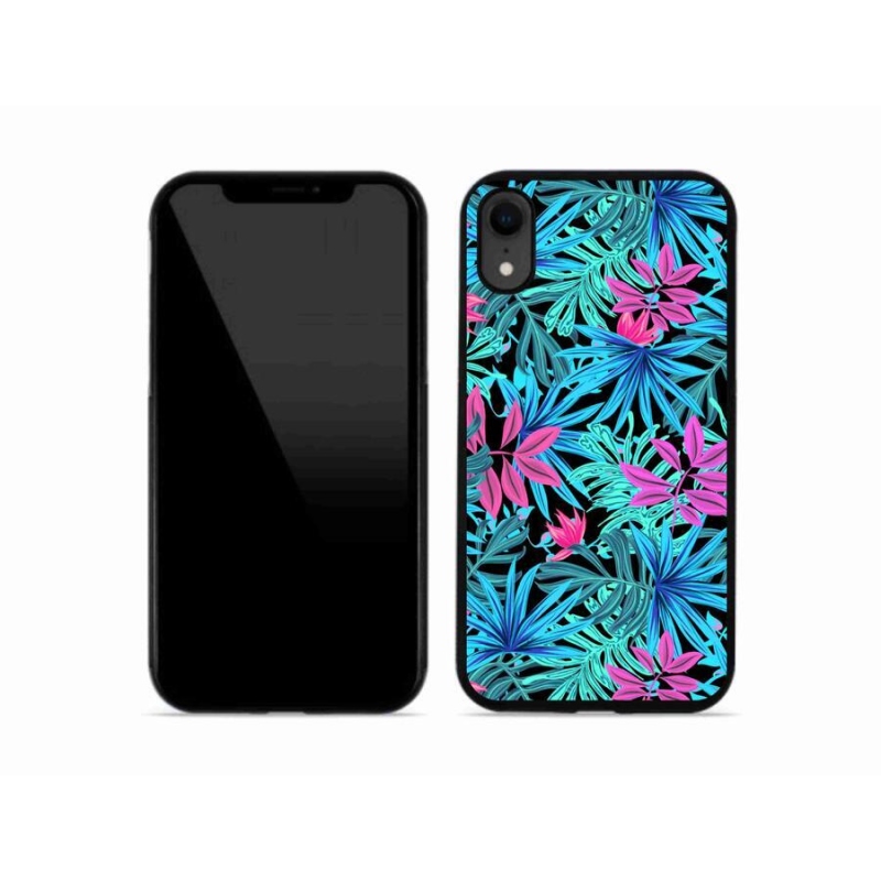 Gél borítás mmCase iPhone XR készülékhez - virágok 3