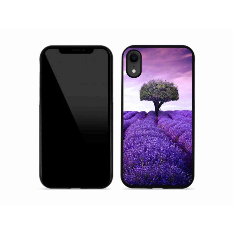 Zselés borítás mmCase iPhone XR készülékhez - levendula rét
