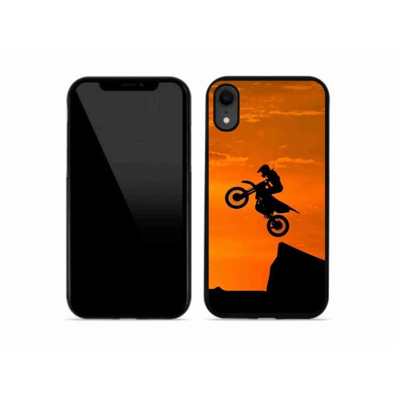 Gél borítás mmCase iPhone XR készülékhez - motocross