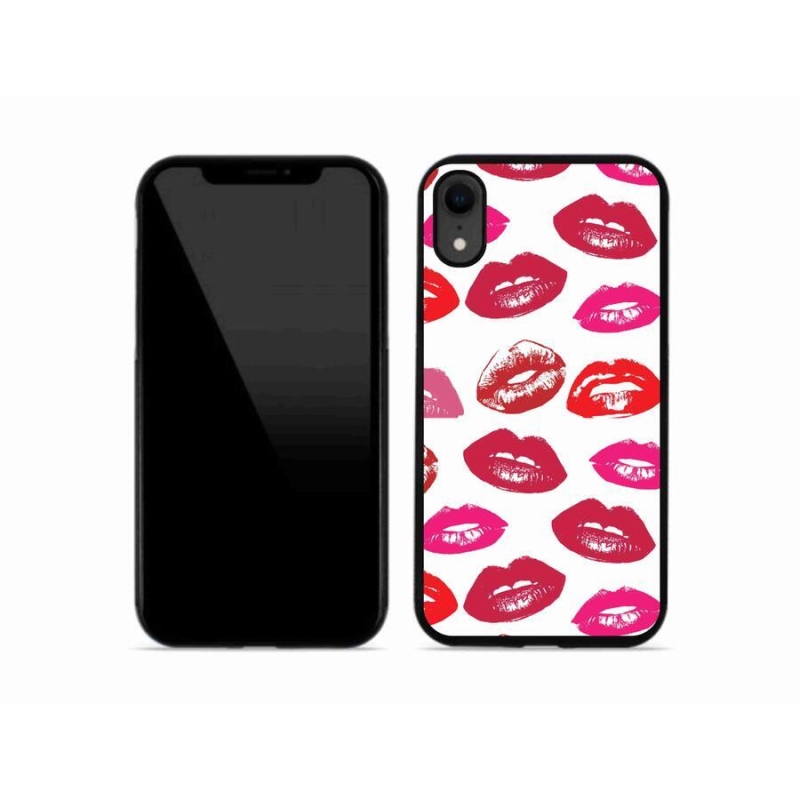 Zselés borítás mmCase iPhone XR készülékhez - ajkak