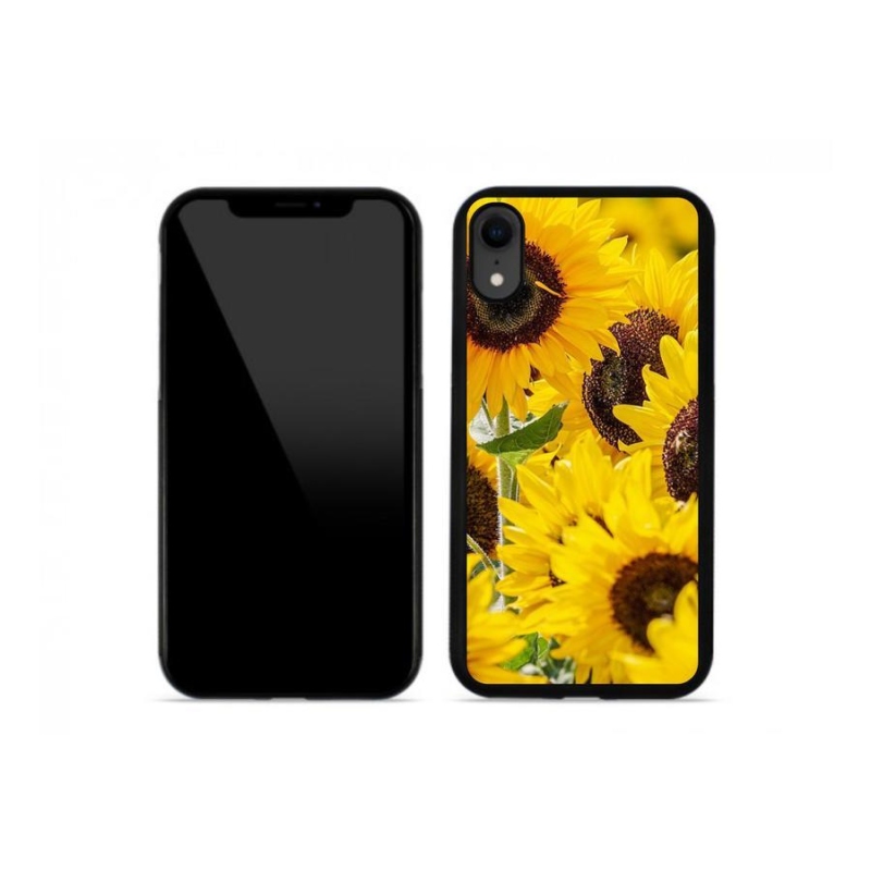 Zselés borítás mmCase iPhone XR készülékhez - Napraforgó