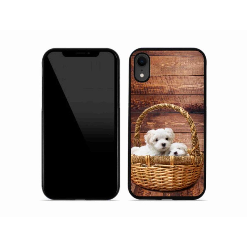 Gél borítás mmCase iPhone XR készülékhez - kiskutyák