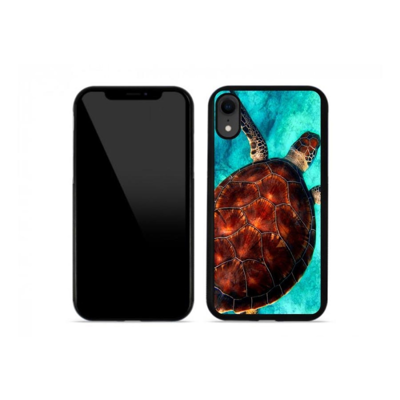 Gél borítás mmCase iPhone XR készülékhez - teknősbéka