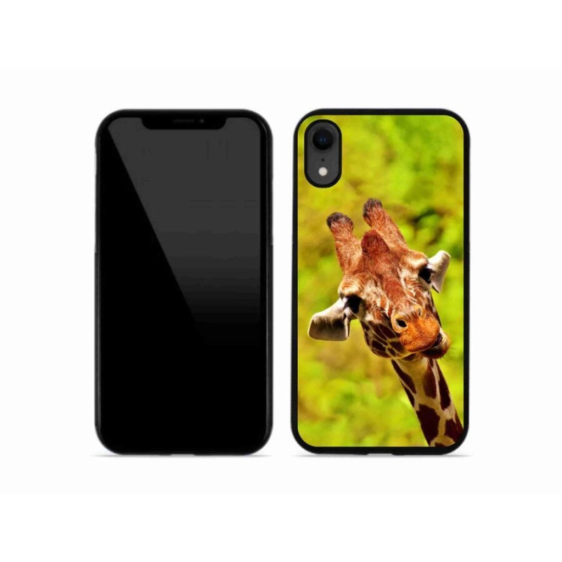 Zselés borítás mmCase iPhone XR készülékhez - zsiráf