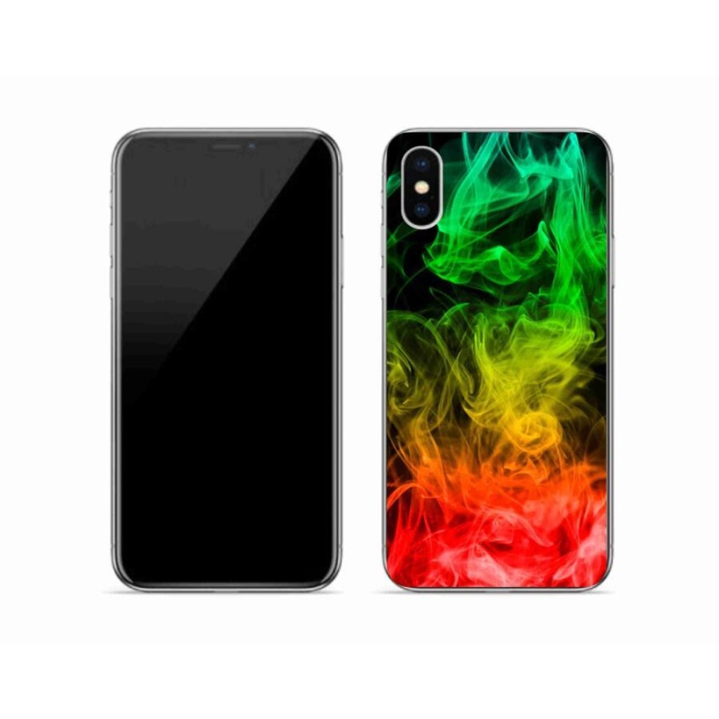 Gél borítás mmCase iPhone XS készülékhez - absztrakt minta 7