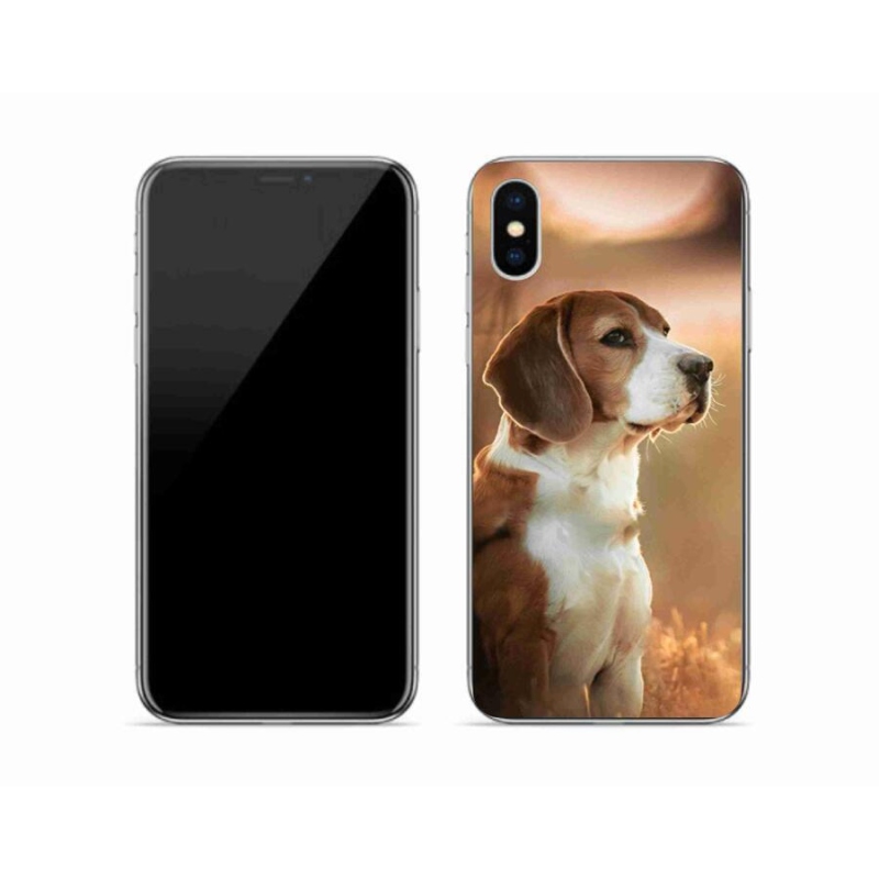 Zselés borítás mmCase iPhone XS készülékhez - bézs színű
