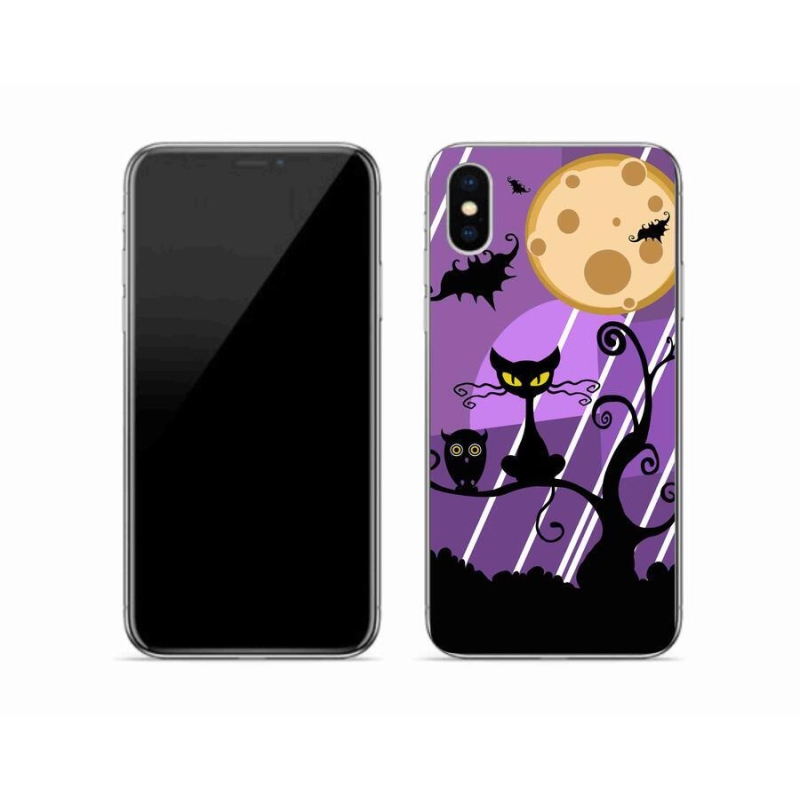 Gél borítás mmCase iPhone XS készülékhez - halloween
