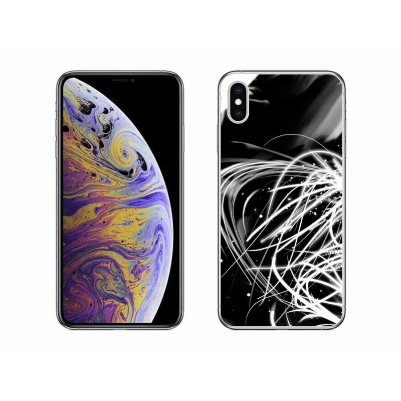 Zselés borítás mmCase iPhone XS Max készülékhez - absztrakt 2