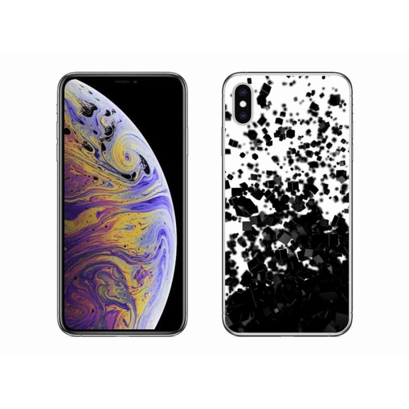 Zselés borítás mmCase iPhone XS Max készülékhez - absztrakt minta 1