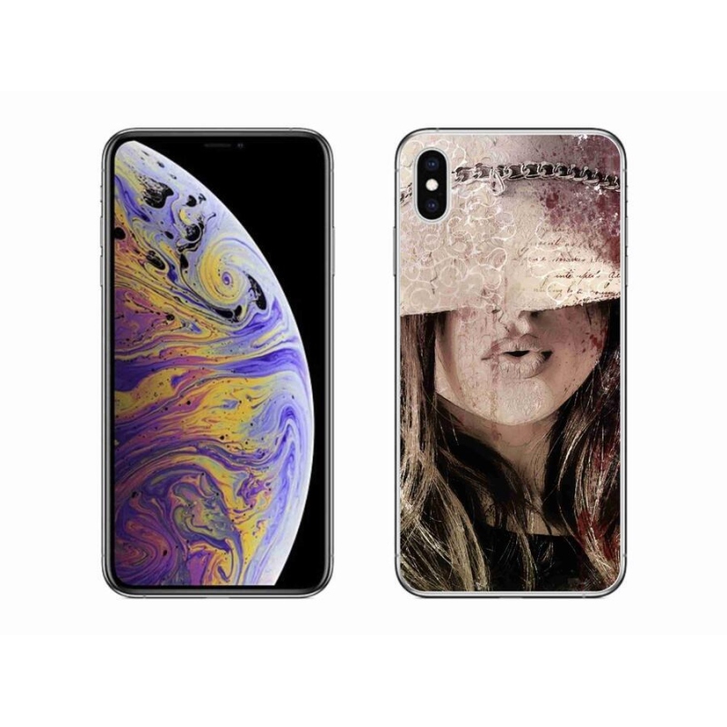 Zselés borítás mmCase iPhone XS Max készülékhez - lány