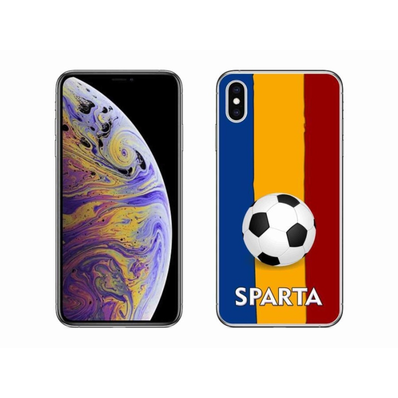 Zselés borítás mmCase iPhone XS Max készülékhez - futball 1