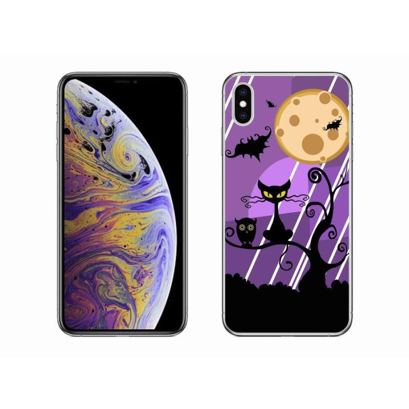 Gél borítás mmCase iPhone XS Max készülékhez - halloween