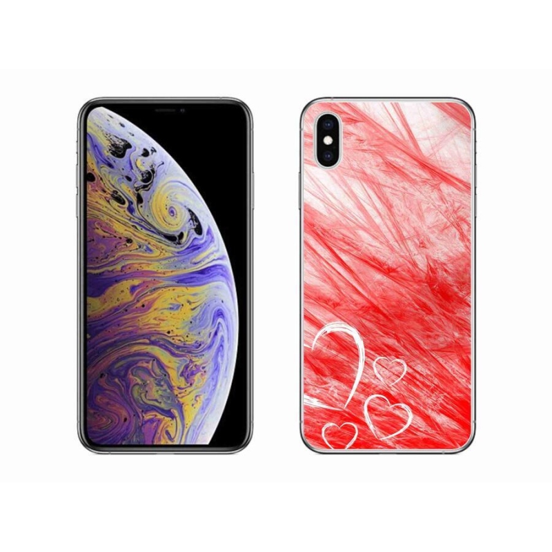 Zselés borítás mmCase iPhone XS Max készülékhez - szív