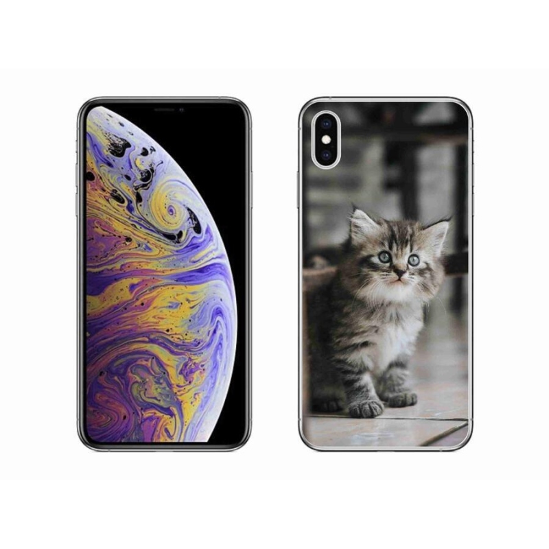 Gél borítás mmCase iPhone XS Max készülékhez - cica