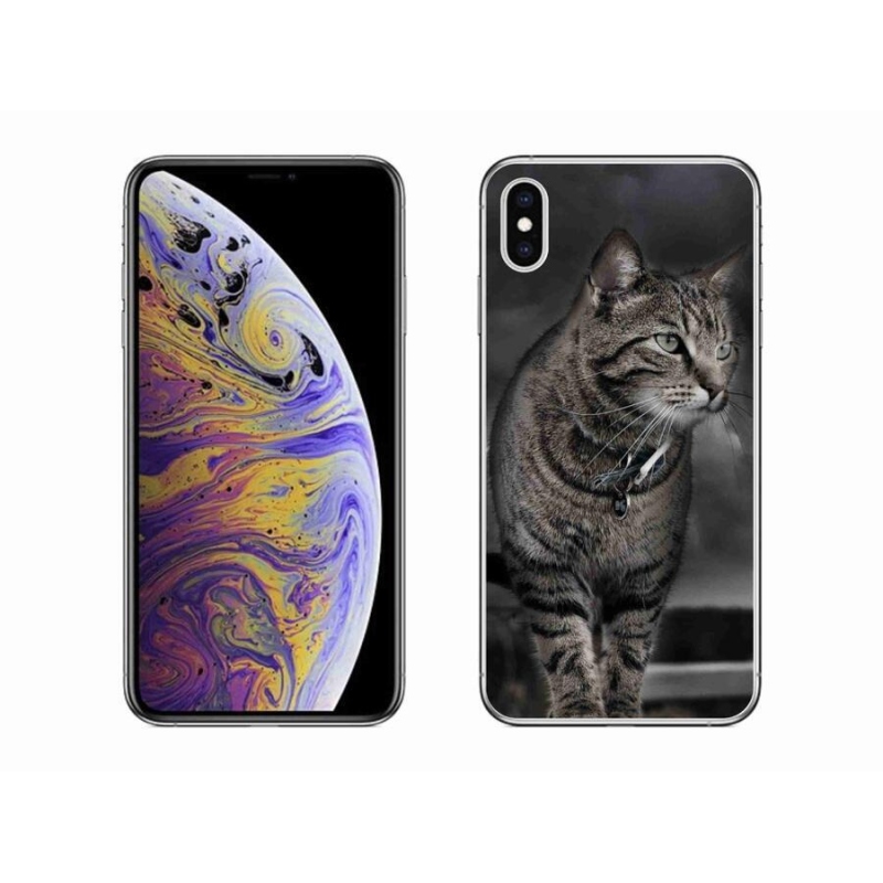 Zselés borítás mmCase iPhone XS Max készülékhez - macska