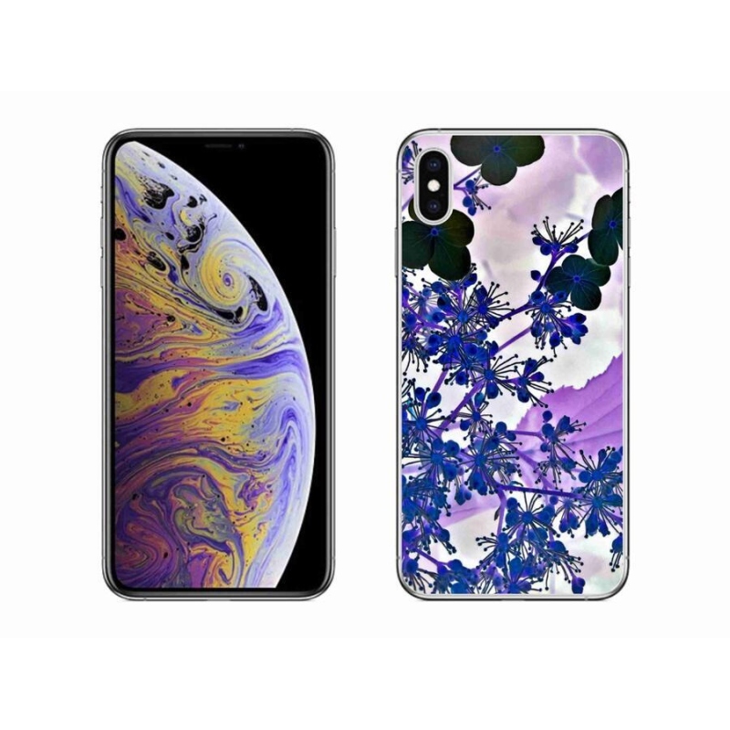 Zselés borítás mmCase iPhone XS Max készülékhez - hortenzia virág
