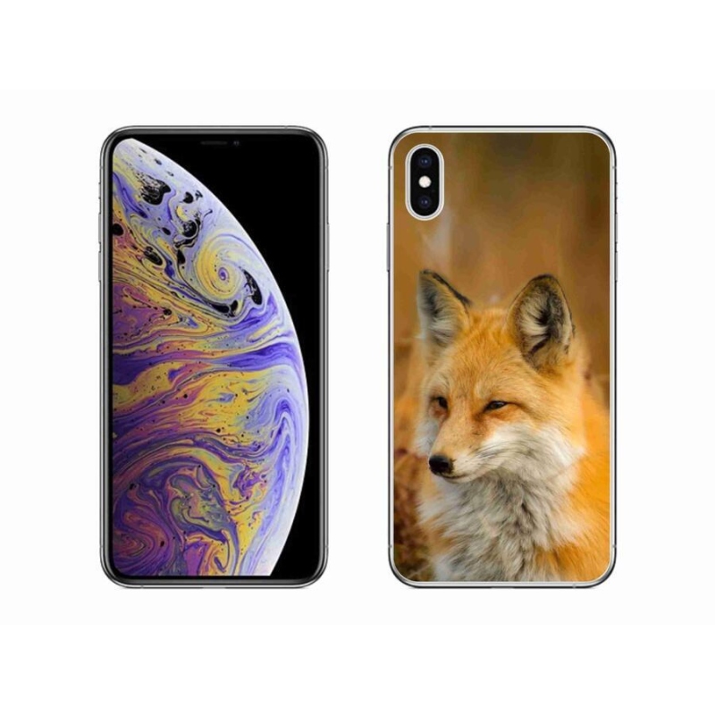 Zselés borítás mmCase iPhone XS Max készülékhez - róka