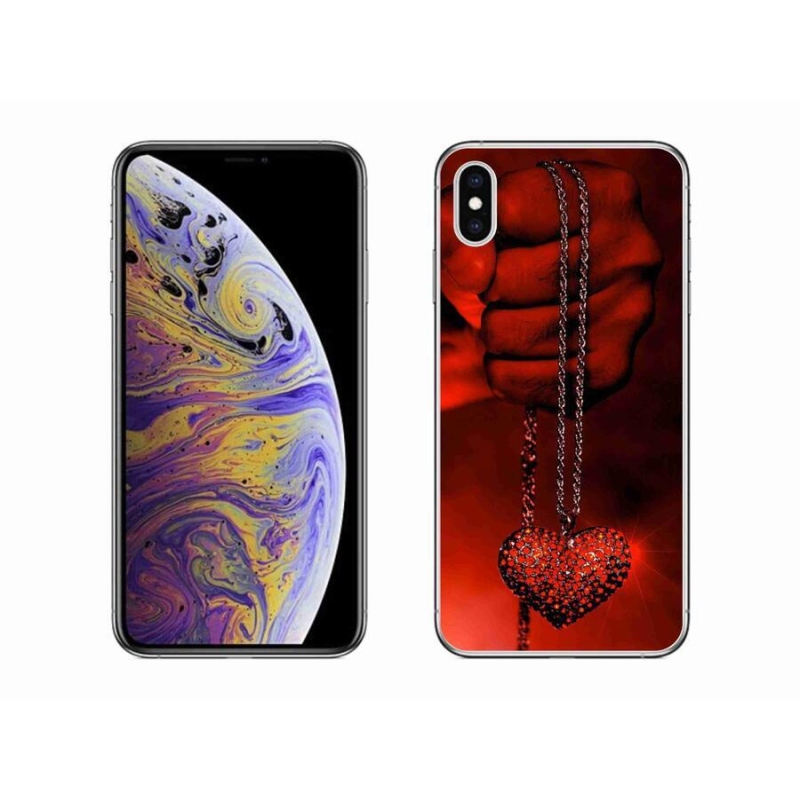 Gél borítás mmCase iPhone XS Max készülékhez - nyaklánc