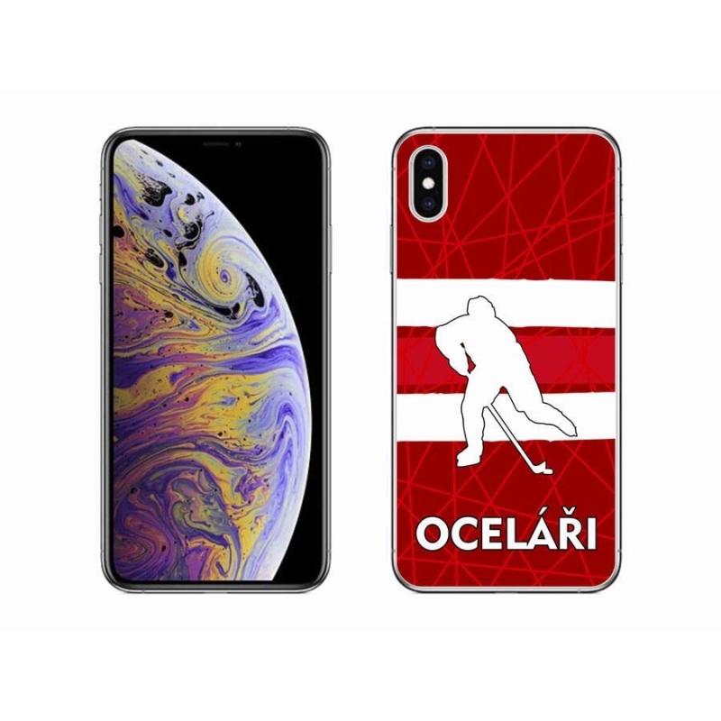 Zselés borítás mmCase iPhone XS Max készülékhez - Acélszínűek