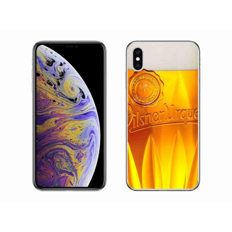 Gél borítás mmCase iPhone XS Max készülékhez - sör