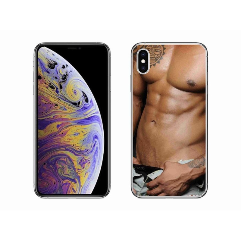 Gél borítás mmCase iPhone XS Max készülékhez - szexi férfi