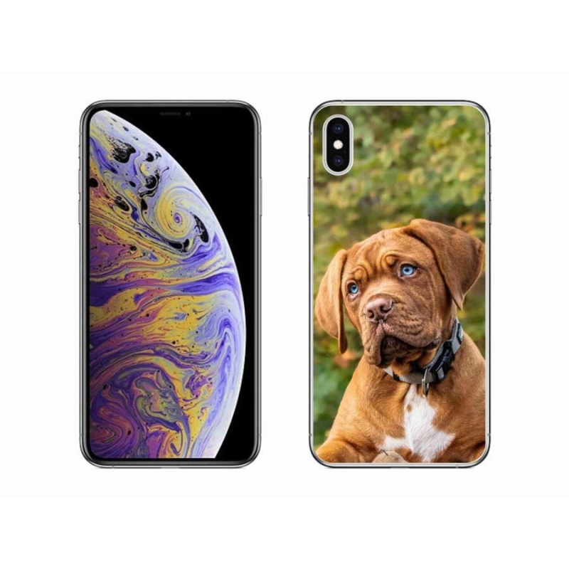 Zselés borítás mmCase iPhone XS Max készülékhez - kölyökkék