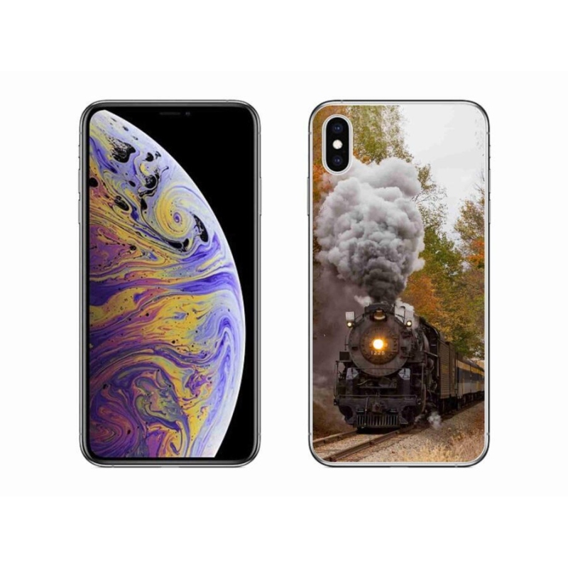 Zselés borítás mmCase iPhone XS Max készülékhez - Train 1