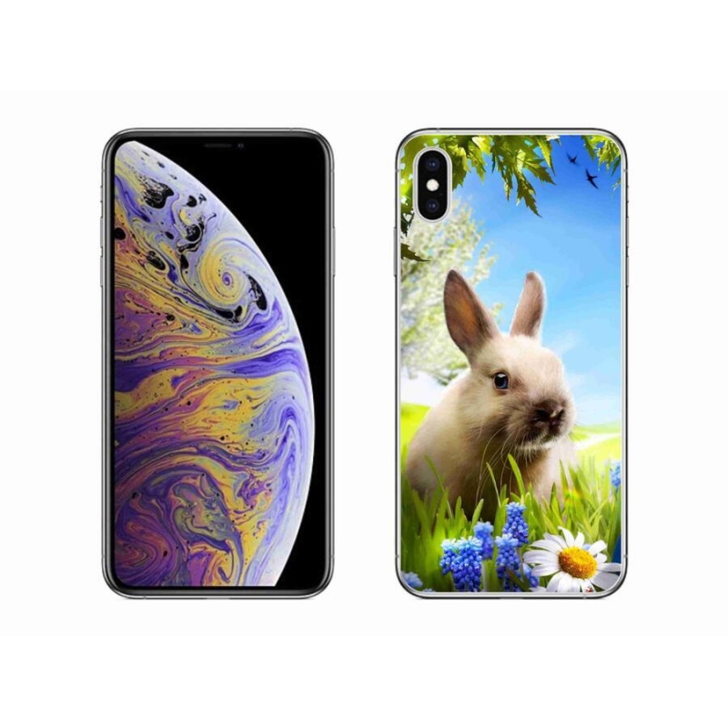 Gél borítás mmCase iPhone XS Max készülékhez - nyuszi