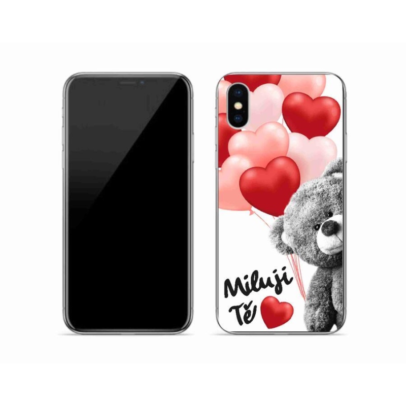 Zselés borítás mmCase iPhone XS készülékhez - Szeretlek