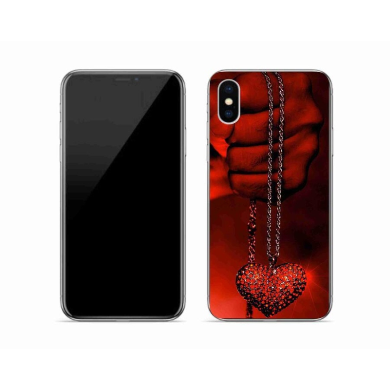 Gél borítás mmCase iPhone XS készülékhez - nyaklánc