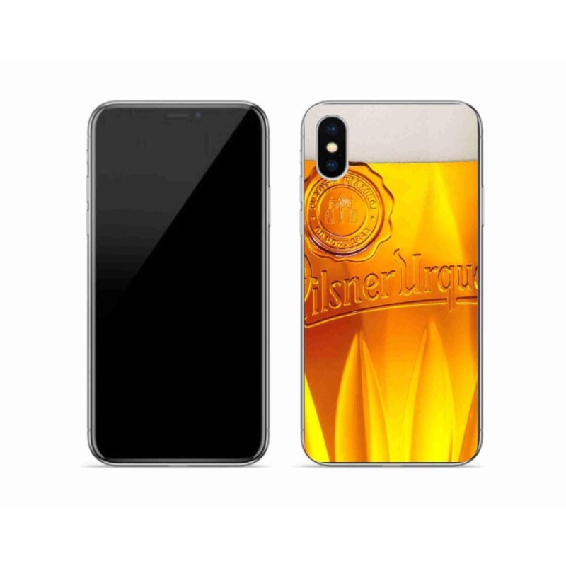 Zselés borítás mmCase iPhone XS készülékhez - sör
