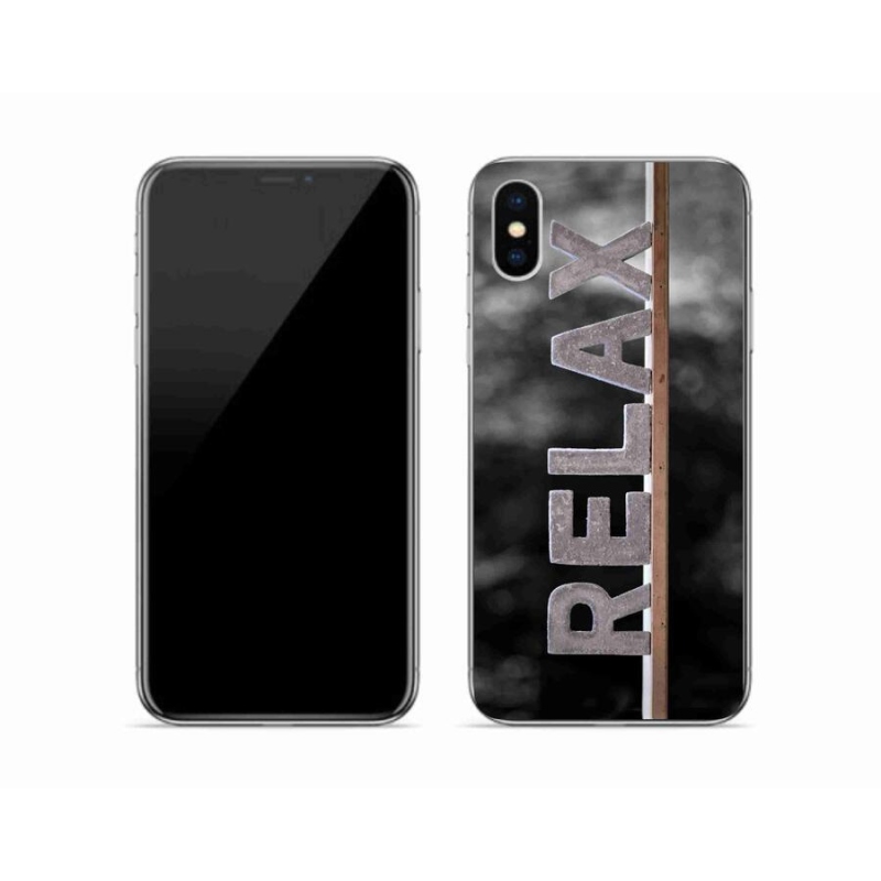 Zselés borítás mmCase iPhone XS készülékhez - relax 1