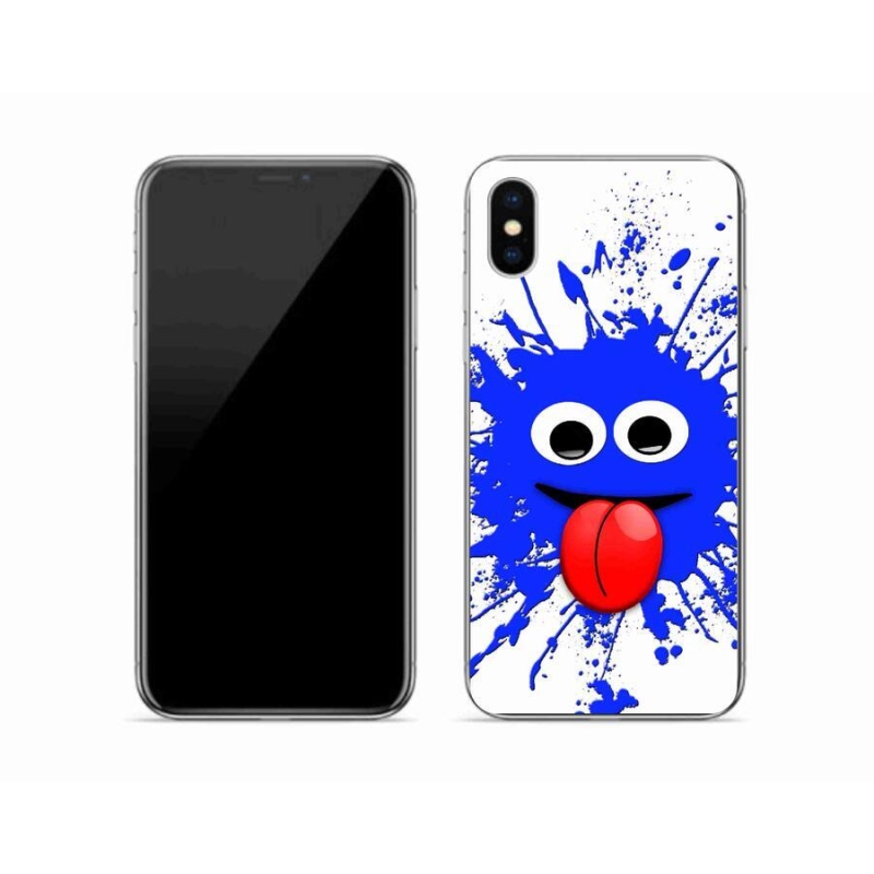 Zselés borítás mmCase iPhone XS készülékhez - szellem