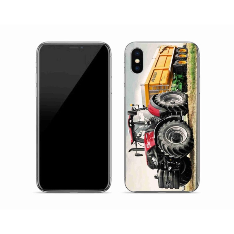 Zselés borítás mmCase iPhone XS készülékhez - traktor 3