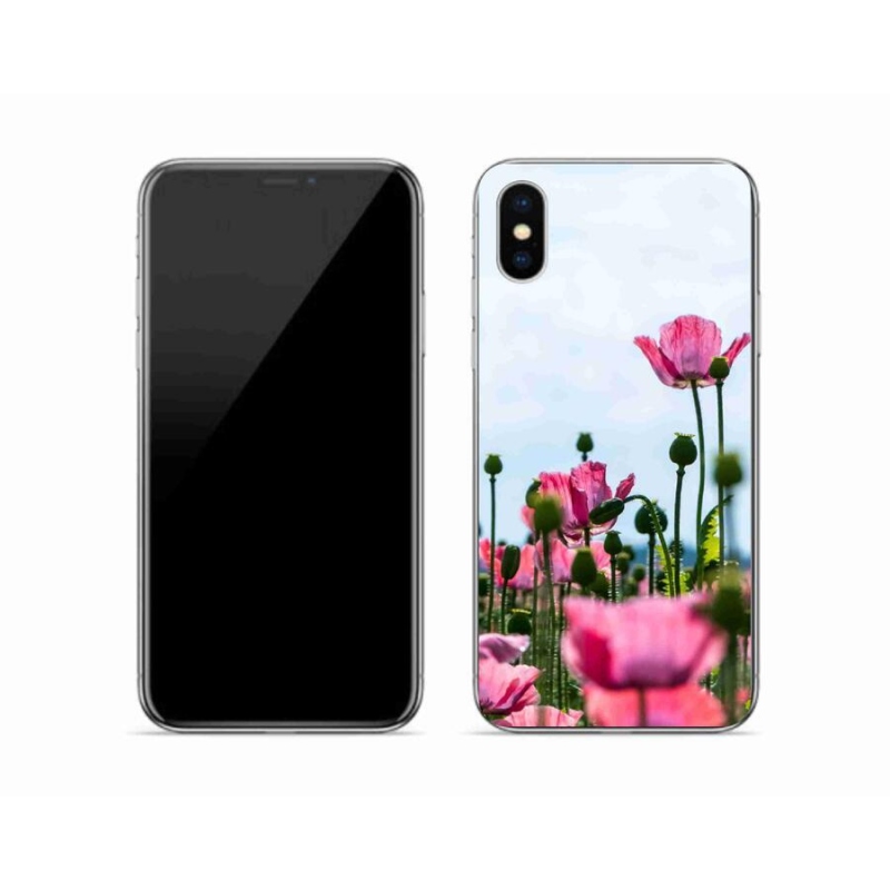 Zselés borítás mmCase iPhone XS készülékhez - mákos színű