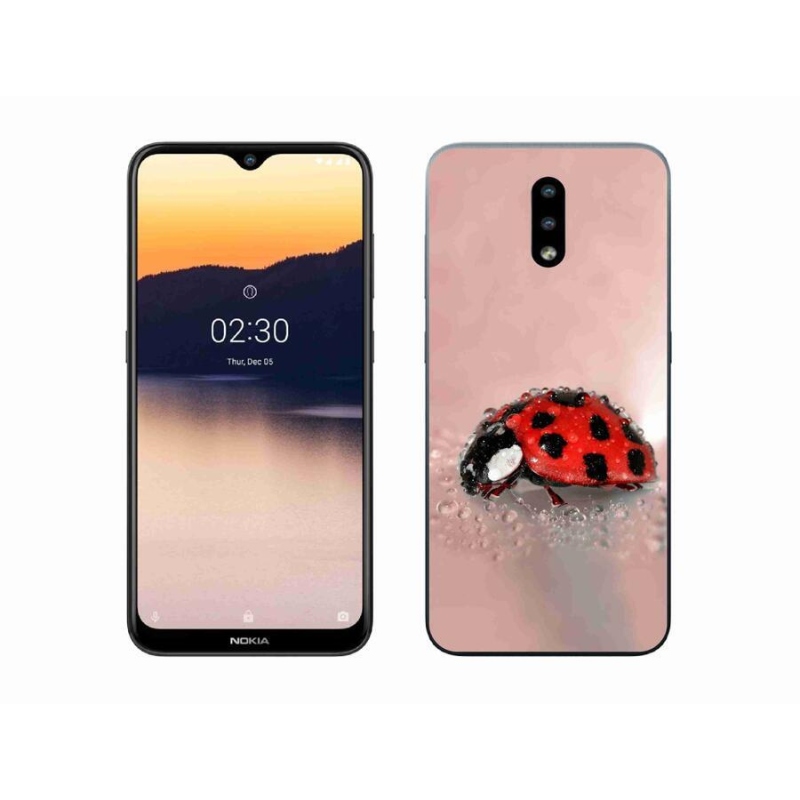 Zselés borítás mmCase a Nokia 2.3 készülékhez - katicabogár