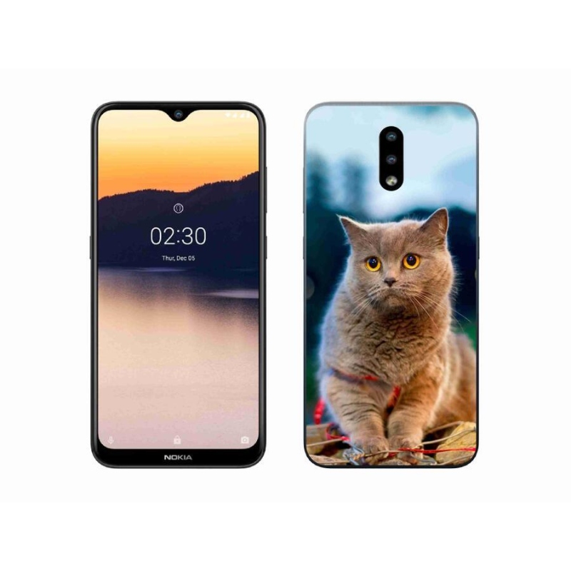 Gél védőhuzat mmCase mobiltelefonhoz Nokia 2.3 - brit kék 2