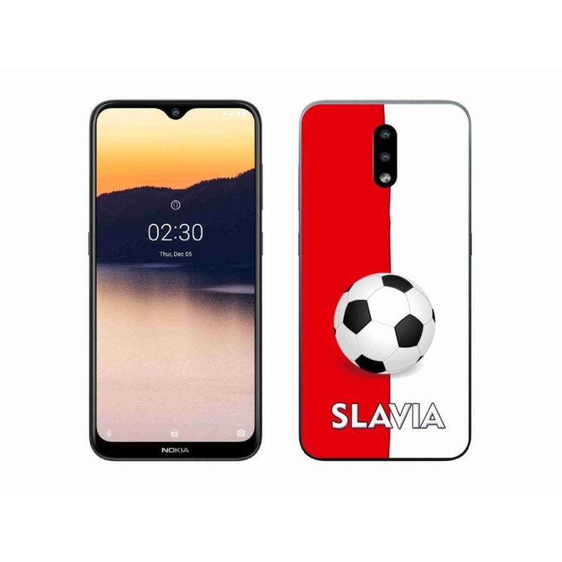 Gél védőhuzat mmCase mobiltelefonhoz Nokia 2.3 - futball 2