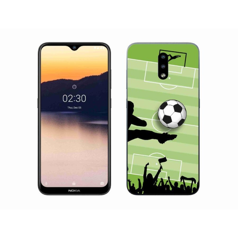 Zselés borítás mmCase mobiltelefonhoz Nokia 2.3 - futball 3