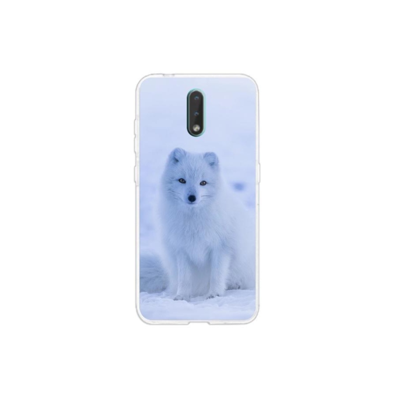 Zselés borítás mmCase a Nokia 2.3 készülékhez - sarki róka